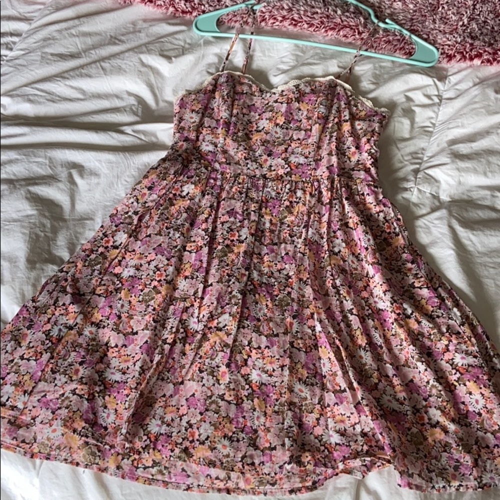 Pink summer dress